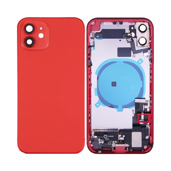 Back Cover with Frame+Flex+Vibrator Apple iPhone 11 Red Back Cover with Frame+Flex+Vibrator Apple iPhone 11 Red